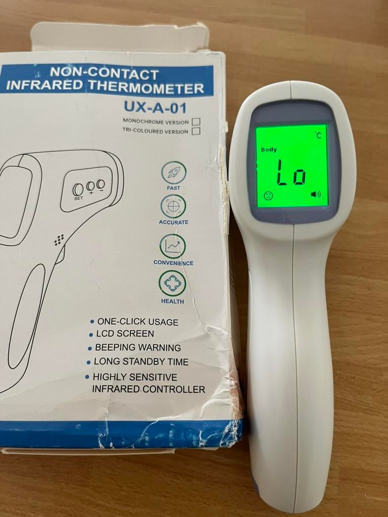 Thermomètre infrarouge, Enlèvement, Comme neuf