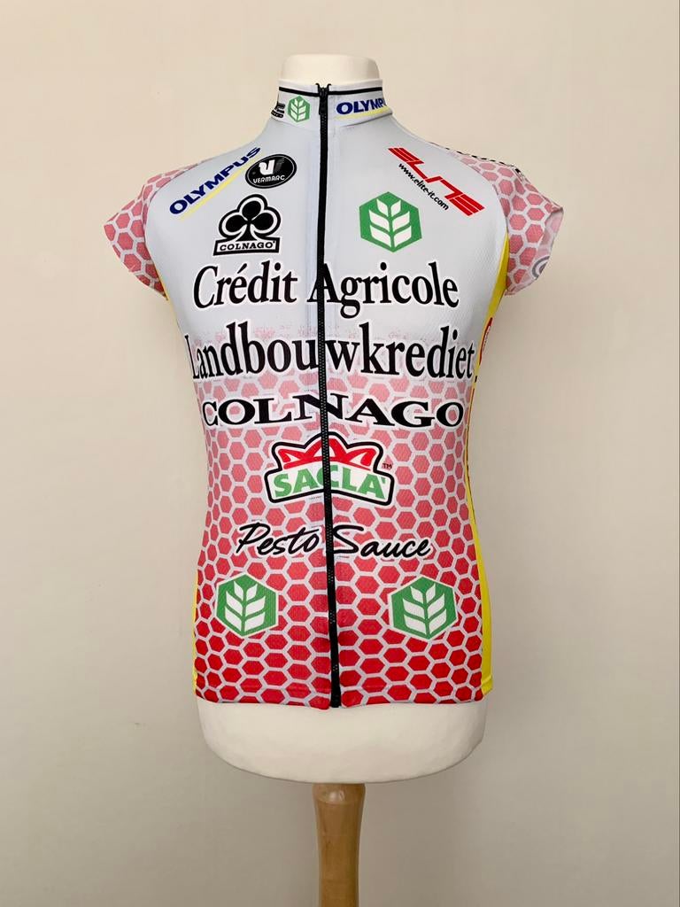 Landbouwkrediet Colnago 2002 worn by Yaroslav Popovych shirt, Sports & Fitness, Cyclisme, Utilisé, Vêtements