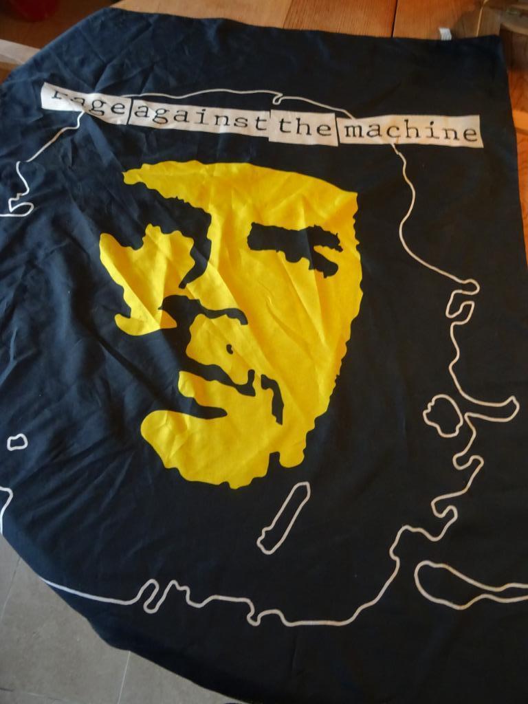Rage again the machine vlag 1994, + sleutelhanger, Ophalen of Verzenden, Gebruikt, Overige typen