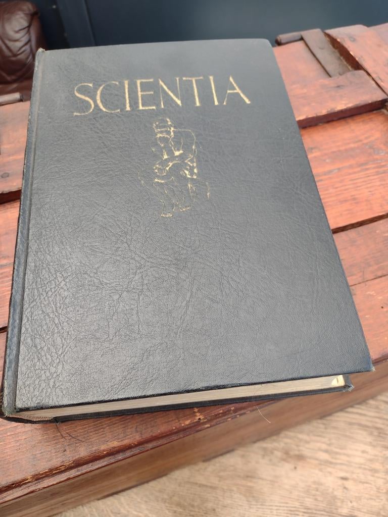 Oud boek Scientia, Boeken, Encyclopedieën, Ophalen of Verzenden, Gelezen