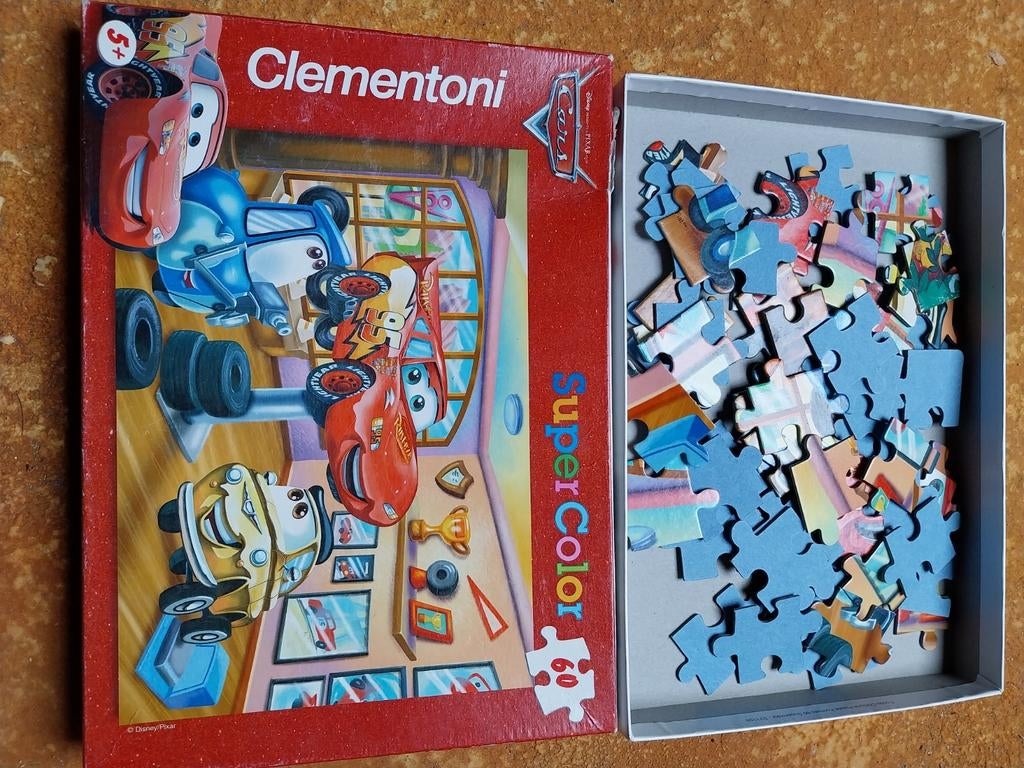 Puzzel van Cars, Clementoni.60 stuks., Ophalen