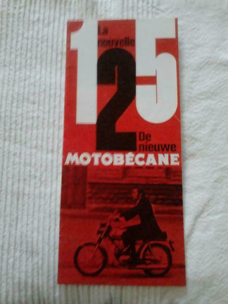 catalogus motobecane 125 70s, Ophalen of Verzenden, Zo goed als nieuw, Overige typen, Overige merken