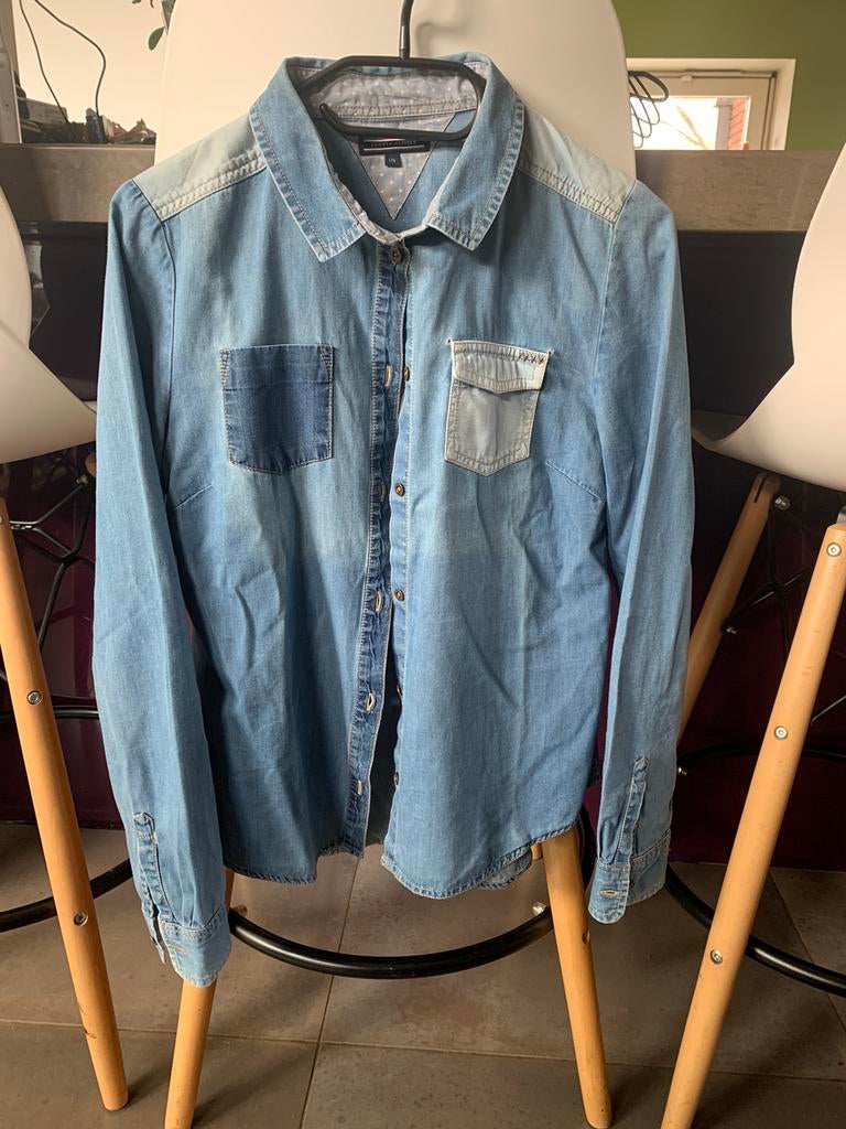 Hemdje Tommy hilfiger maat 176, Tommy hilfiger, Ophalen of Verzenden, Gedragen