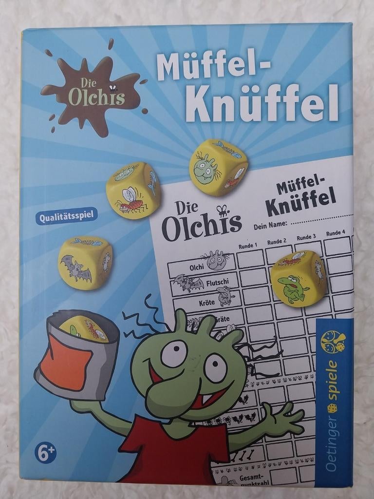 Gezelschapsspel / Bordspel Müffel-Knüffel, Ophalen, Zo goed als nieuw