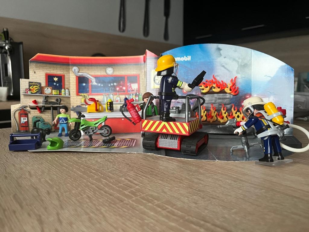 Playmobil 5495 Brigade de pompiers, Enlèvement, Utilisé, Ensemble complet