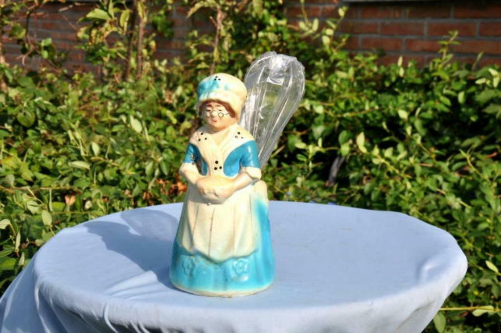 § support en faience avec fouet neuf, Enlèvement ou Envoi, Utilisé