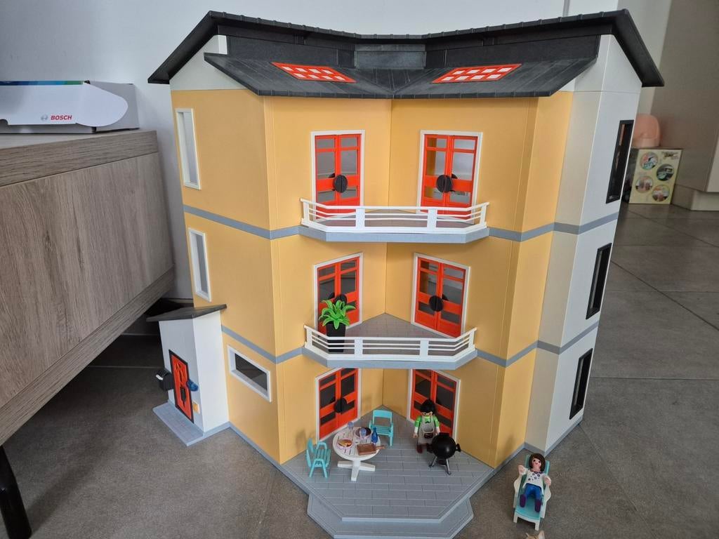 Playmobil city life modern huis, Enlèvement, Utilisé