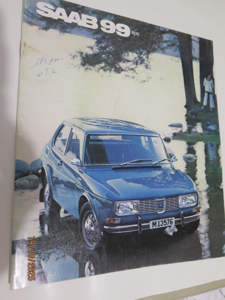 BROCHURE SAAB 99 1970, Envoi