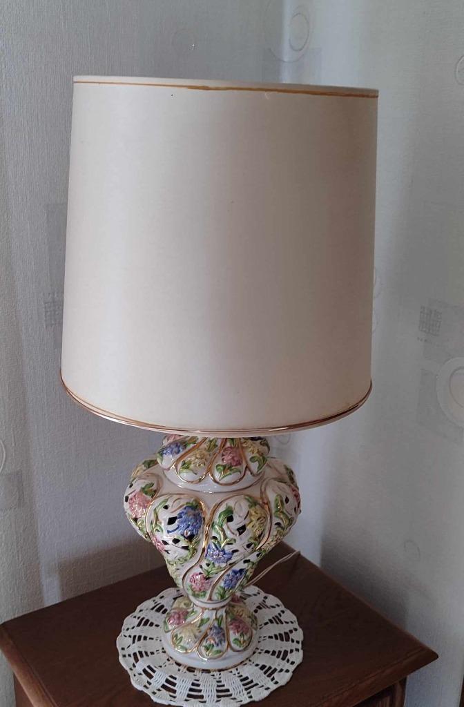 Vintage tafellamp, Ophalen of Verzenden, Zo goed als nieuw, Overige materialen