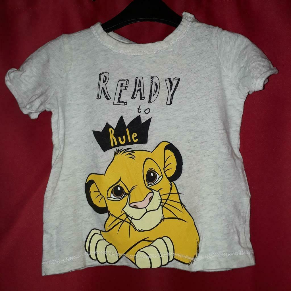 T-shirt Roi Lion., Enlèvement ou Envoi, Neuf, Garçon