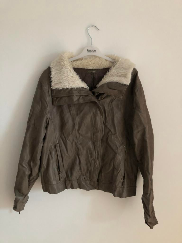 Veste femme en cuir In Extenso taille XL, Kleding | Dames, Ophalen of Verzenden