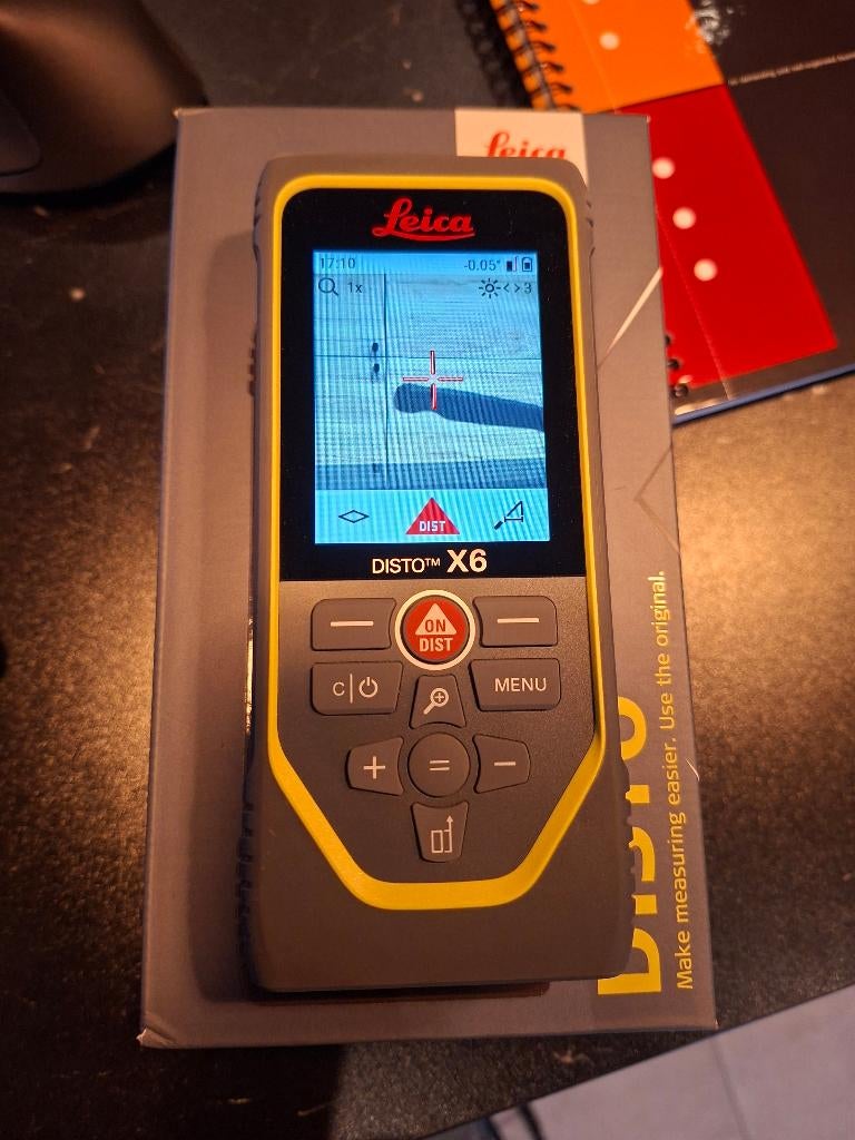 Leica Disto X6 - Afstandsmeter 250m, Ophalen of Verzenden, Zo goed als nieuw