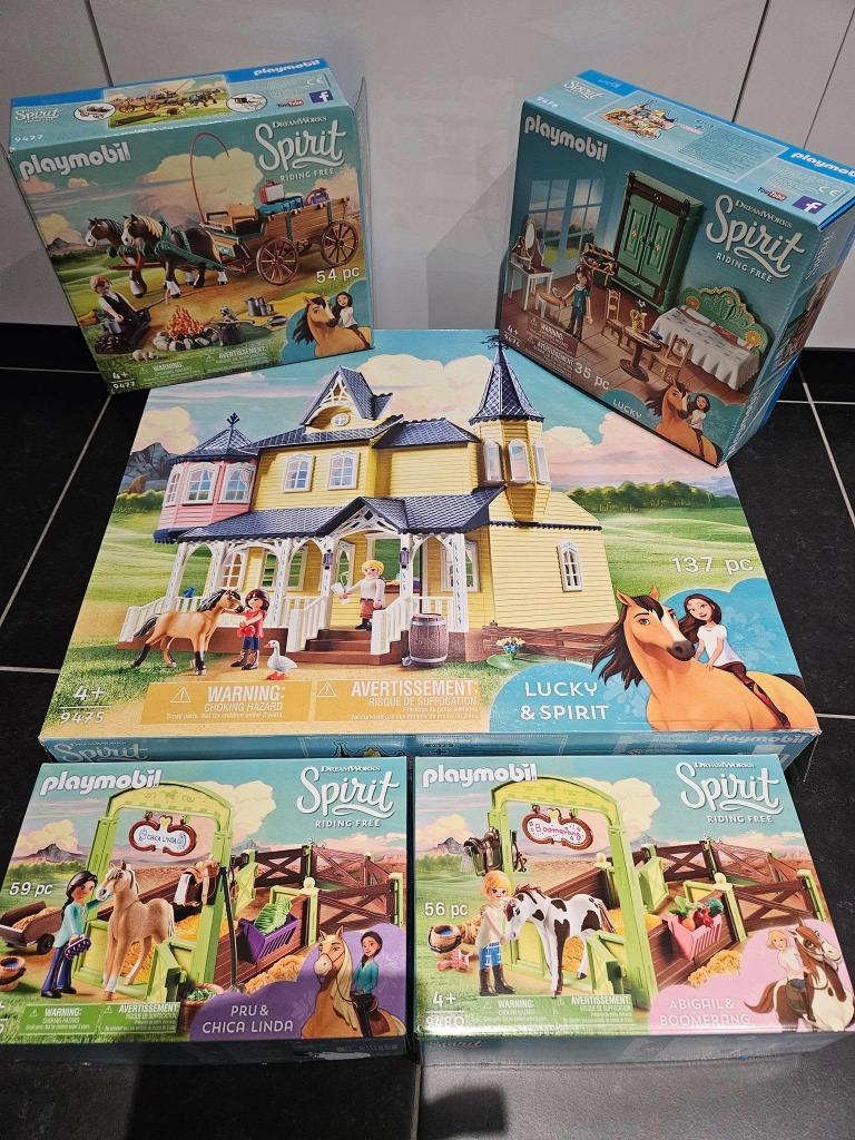 Playmobil Spirit Pakket, Kinderen en Baby's, Speelgoed | Playmobil, Ophalen of Verzenden, Zo goed als nieuw, Complete set