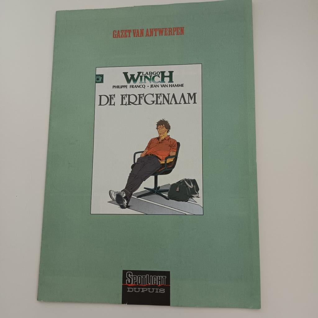De erfgenaam Largo Winch, Enlèvement ou Envoi, Comme neuf
