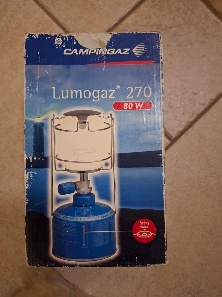 Campingaz lamp, Ophalen