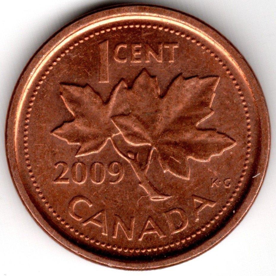Canada : 1 cent 2009 KM #490a Ref 15967, Timbres & Monnaies, Enlèvement ou Envoi, Amérique du Nord, Monnaie en vrac