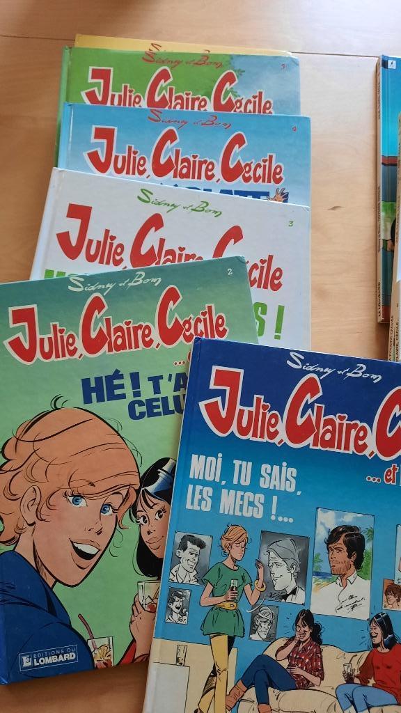 BD Julie Claire Cecile tomes 1 à 11, EO, Livres, Enlèvement ou Envoi