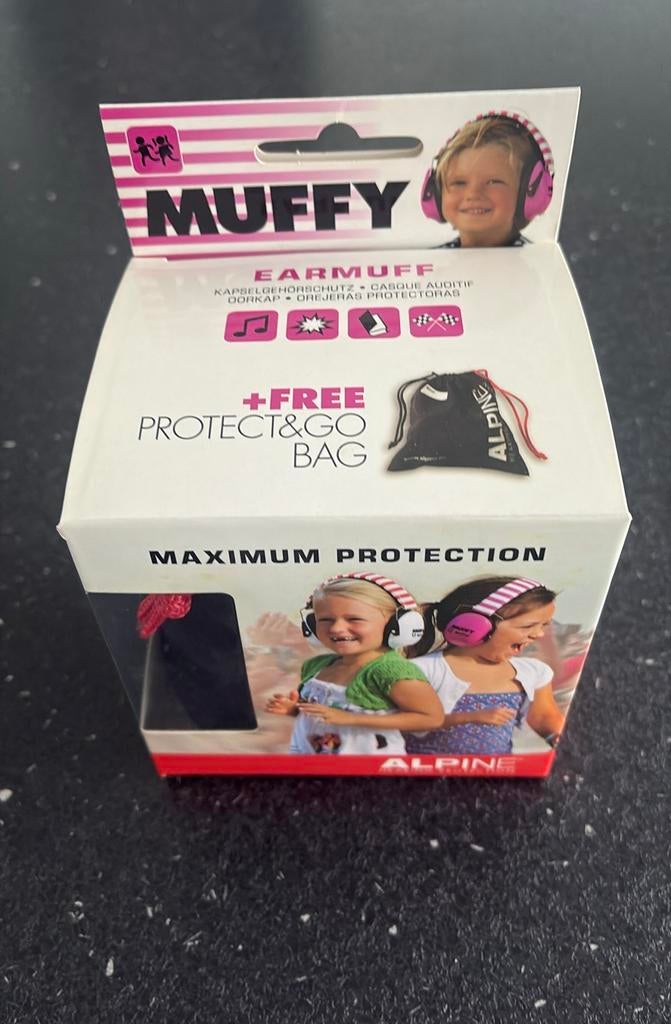 Muffy oorbeschermer kind, Enlèvement ou Envoi, Utilisé, Rose, Fille