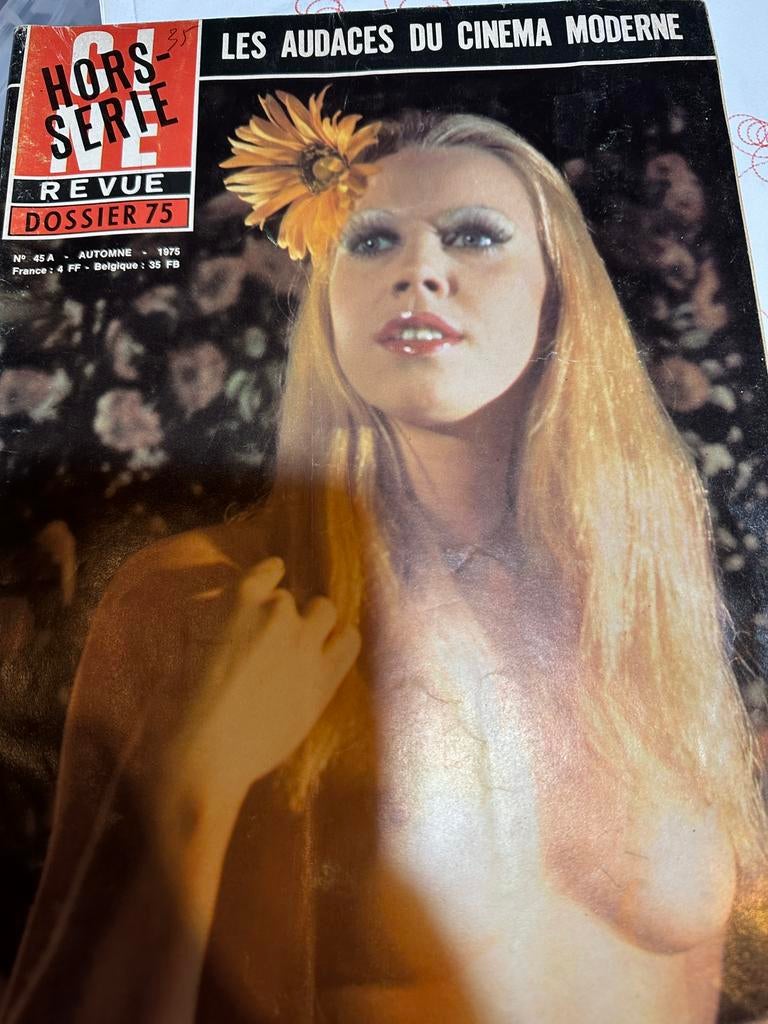 Ciné revue érotique, 1975, les audaces du cinéma modernes, Ophalen of Verzenden, Gelezen