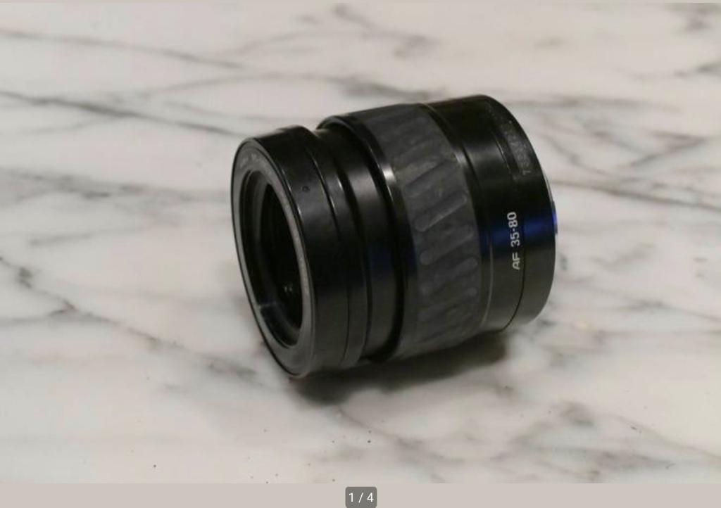 Minolta AF Zoom 35-80mm/4-5.6 lens, Ophalen of Verzenden, 1980 tot heden, Lens of Lenzen