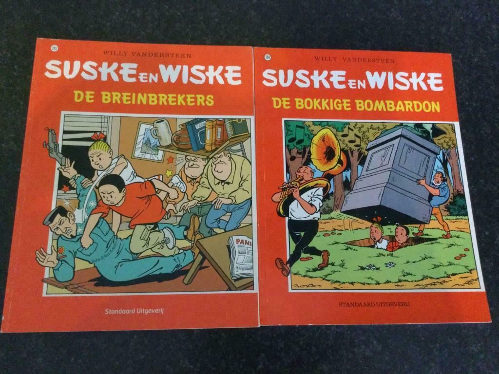 2 strips Suske en Wiske, Enlèvement ou Envoi, Comme neuf