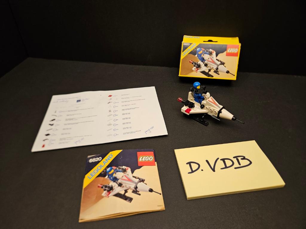 LEGO Classic Space 6820 Starfire 1 MET DOOS, Kinderen en Baby's, Speelgoed | Duplo en Lego, Zo goed als nieuw, Lego, Complete set
