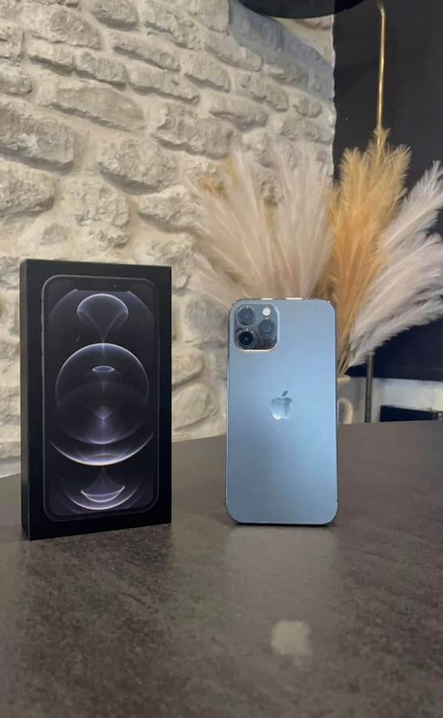 Iphone 12 pro, Telecommunicatie, Mobiele telefoons | Apple iPhone, Ophalen, 128 GB, Zwart, 77 %