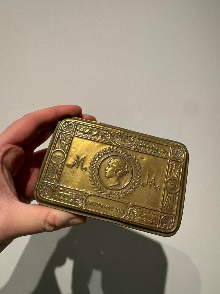WW1 cadeau de Noël Anglais 1914 (boîte à tabac), Enlèvement ou Envoi