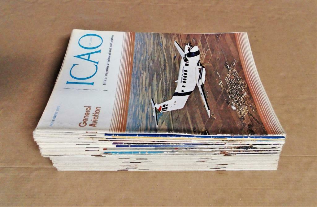 14 ICAO-Bulletins+18 Flight Safety Focus Magazines-1966/1976, Ophalen of Verzenden, Gebruikt, Boek of Tijdschrift