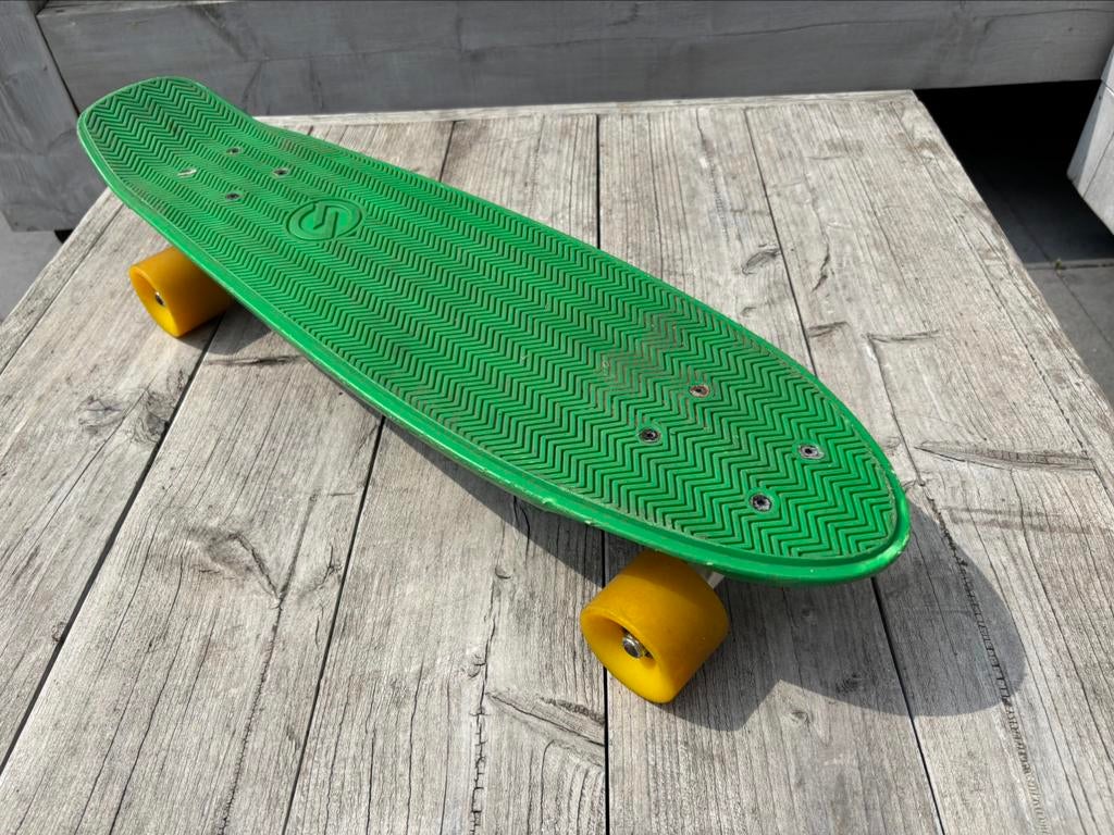 Oxelo skateboard met super wielen, Enlèvement, Comme neuf, Skateboard