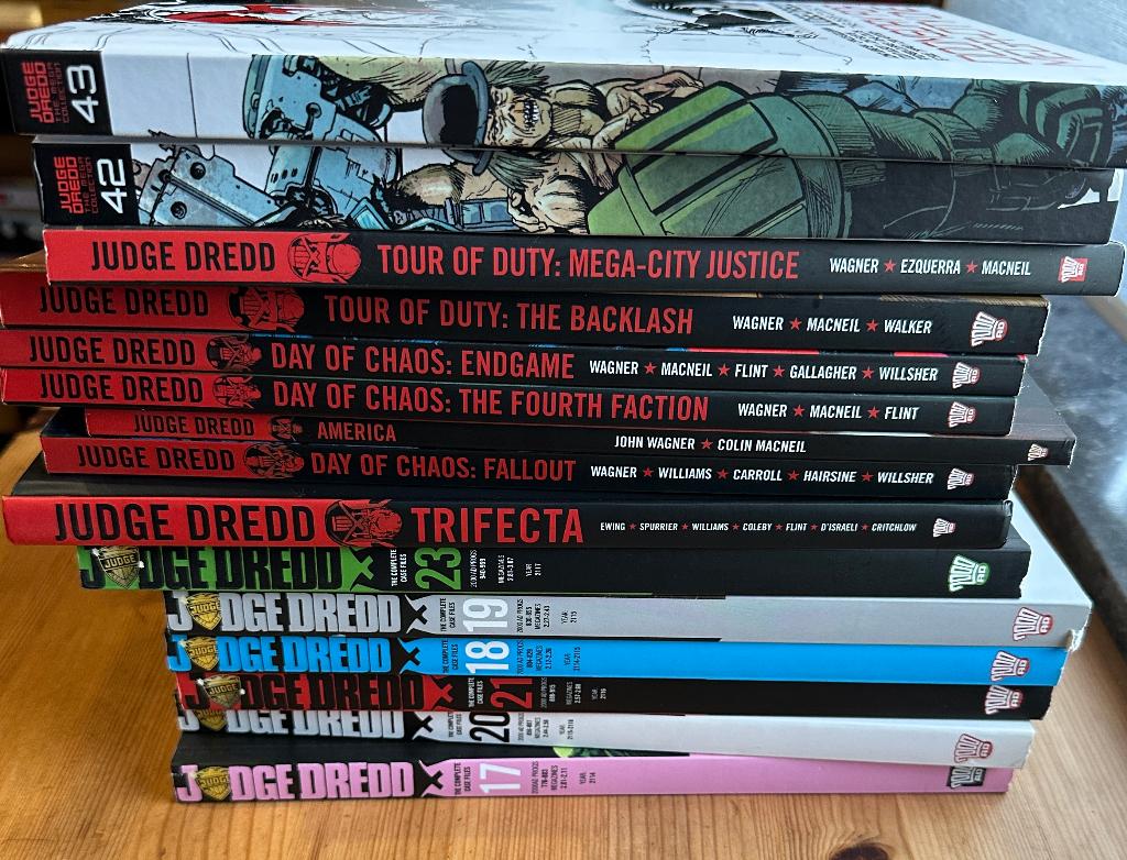 Judge Dredd / 2000AD comics, Meerdere comics, Ophalen, Gelezen, Europa