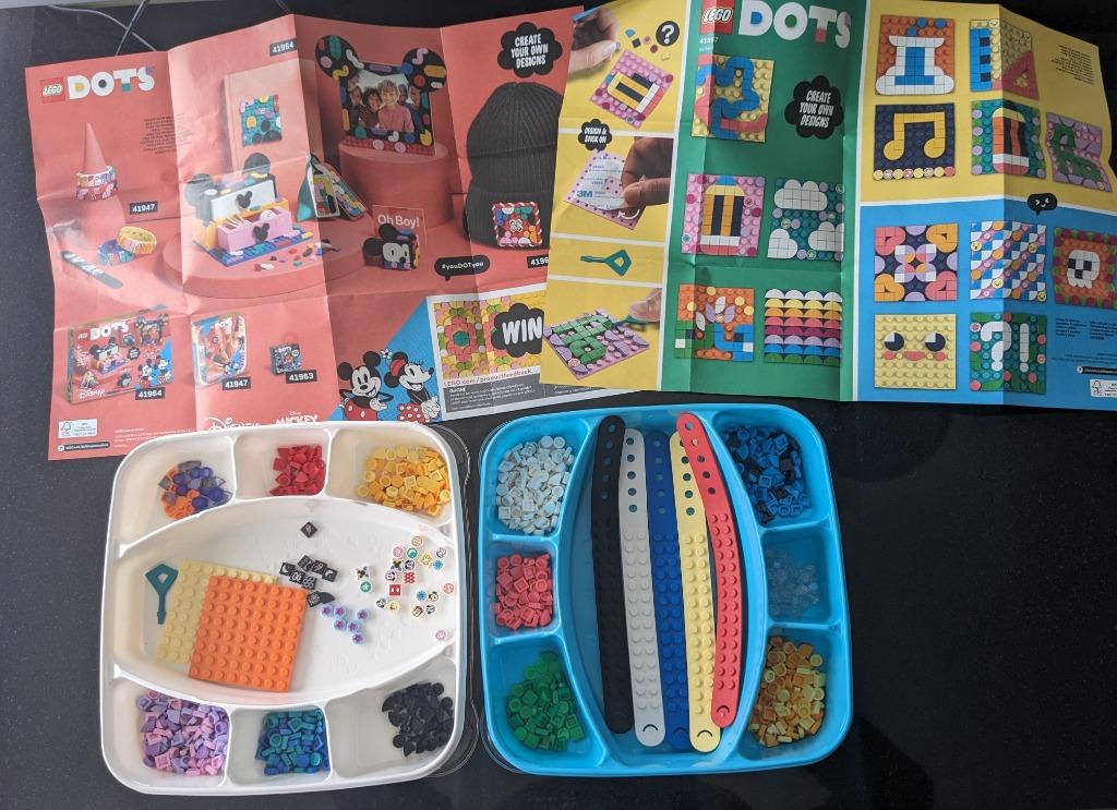 Lego dots armbandjes Mickey mouse, Kinderen en Baby's, Speelgoed | Duplo en Lego, Ophalen of Verzenden, Zo goed als nieuw, Lego