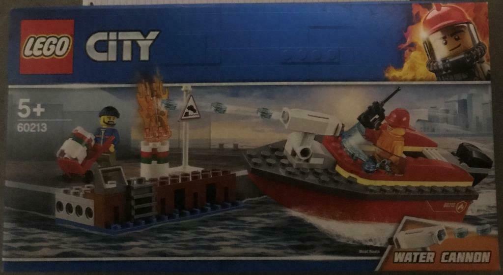 LEGO 60213 Dock Side Fire, Ophalen of Verzenden, Nieuw, Complete set, Lego