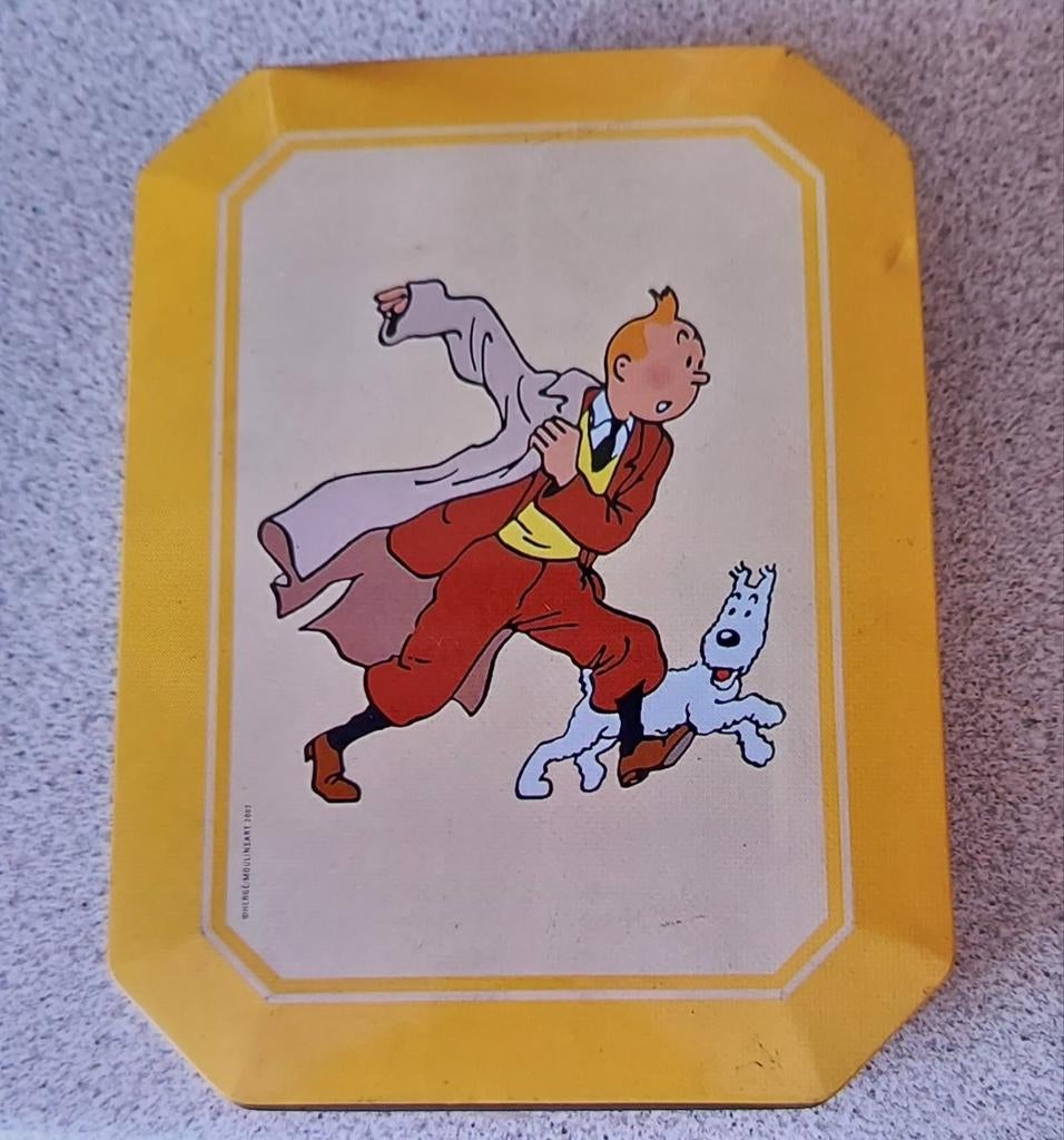 Boîte métal tintin, Collections, Enlèvement ou Envoi, Tintin, Comme neuf