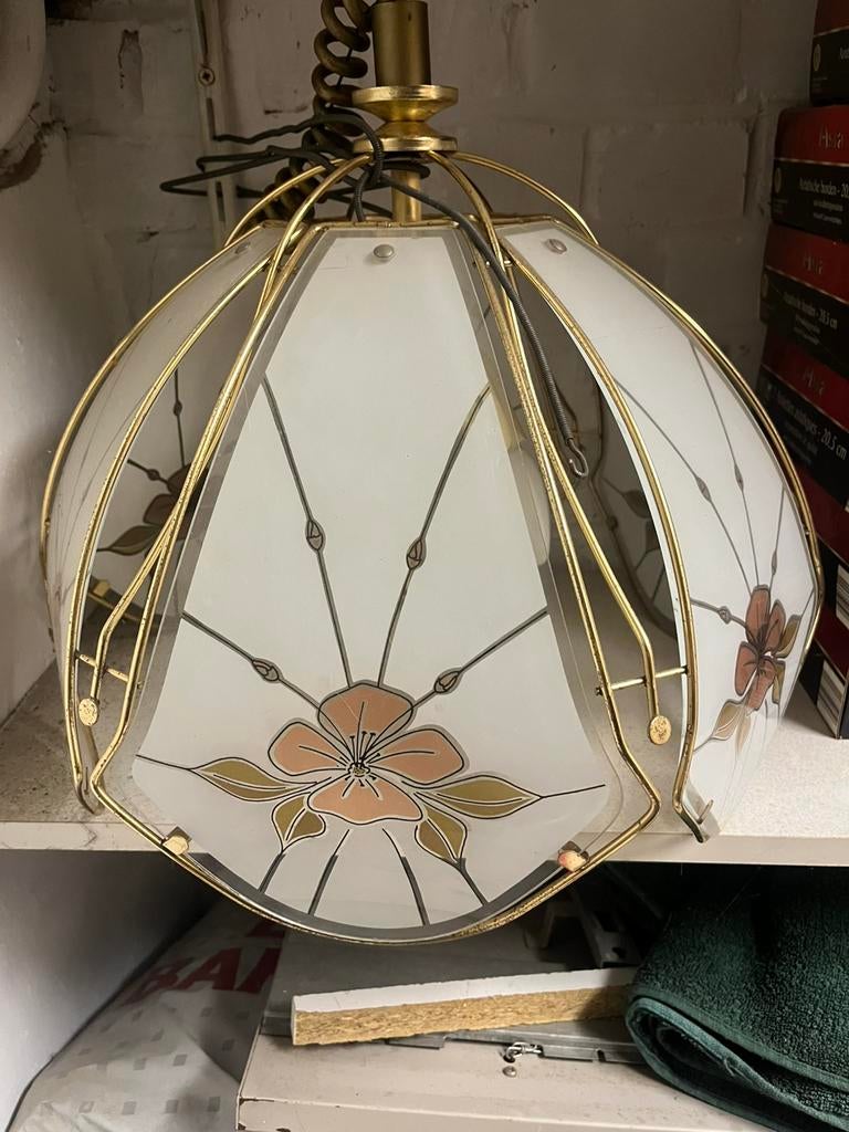 Lampe /lustre. Fin du 20 eme siècle, Enlèvement, Comme neuf