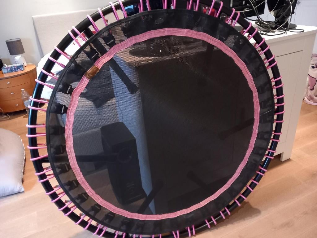 trampoline, Sport en Fitness, Fitnessmaterialen, Ophalen, Gebruikt, Overige typen