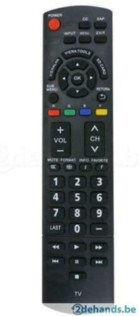 Panasonic Afstandsbediening voor LCD en Plasma tv's, TV, Hi-fi & Vidéo, Enlèvement ou Envoi, Neuf, Originale, TV