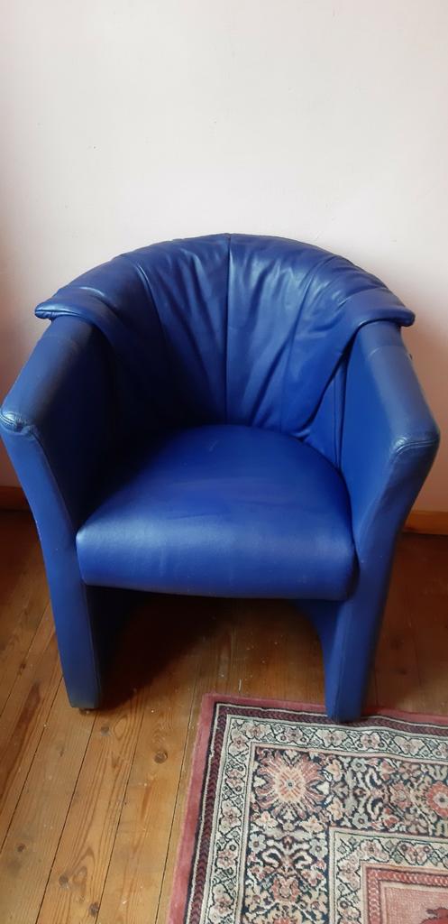 Prachtig zeteltje in leder, Huis en Inrichting, Ophalen, Gebruikt