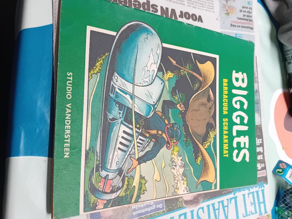 Biggles barracuda schaakmat, Boeken, Eén stripboek, Ophalen, Gelezen