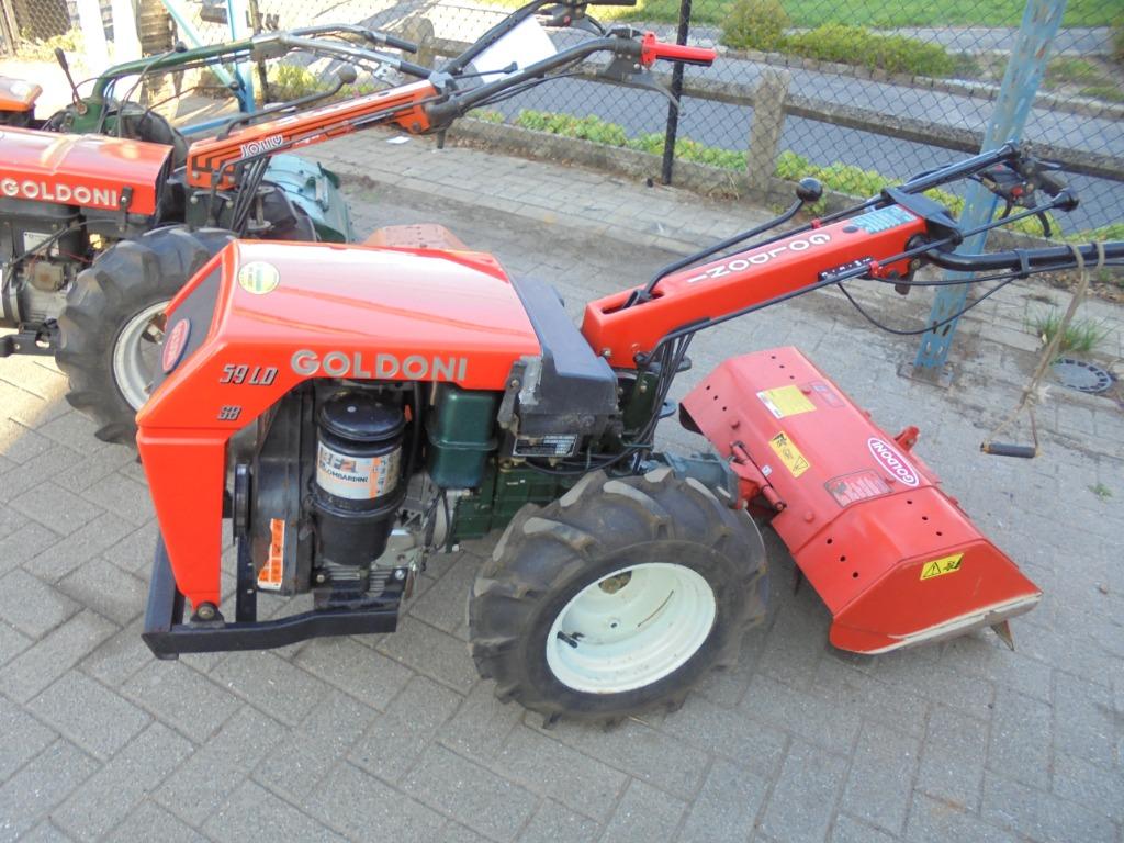 Okkassie  Motoculteurs Goldoni Benzine, Ophalen, Grondbewerking