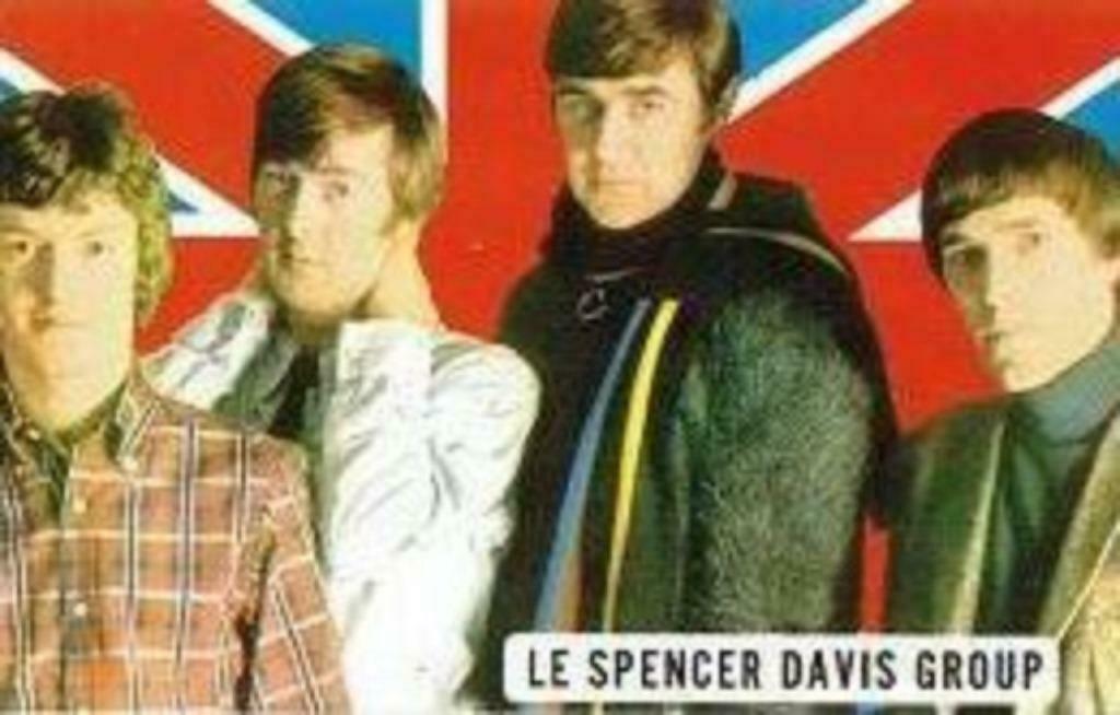 oude prentkaart - Le Spencer Davis Group, Verzamelen, Ophalen of Verzenden, Nieuw