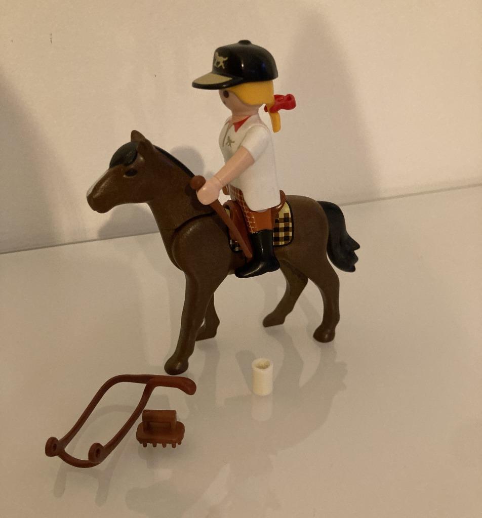 Playmobil 4191 - Amazone set met paard en ruiter, Enlèvement, Utilisé