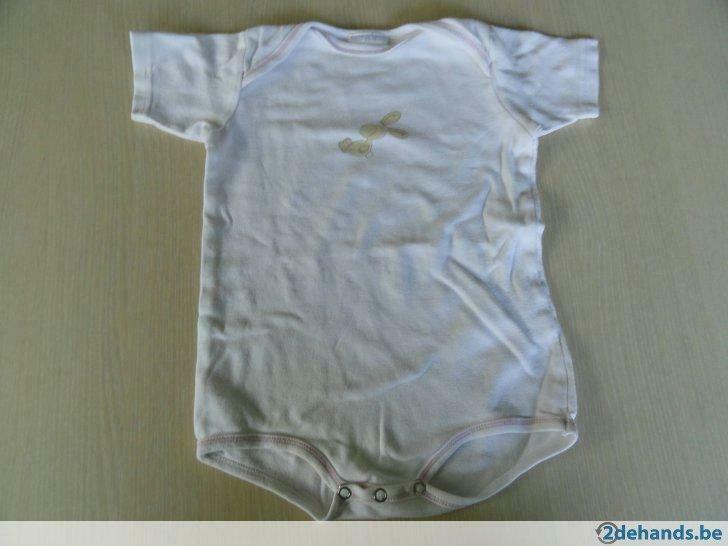body met korte mouwen, maat 23M, Kinderen en Baby's, Babykleding | Maat 80, Ophalen, Gebruikt, Meisje, Nacht- of Onderkleding