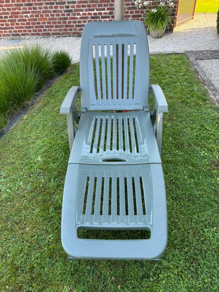 Relax de jardin, Enlèvement, Comme neuf, Plastique, Pliant