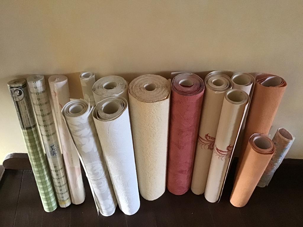 Papiers peints (lot), Enlèvement, Utilisé
