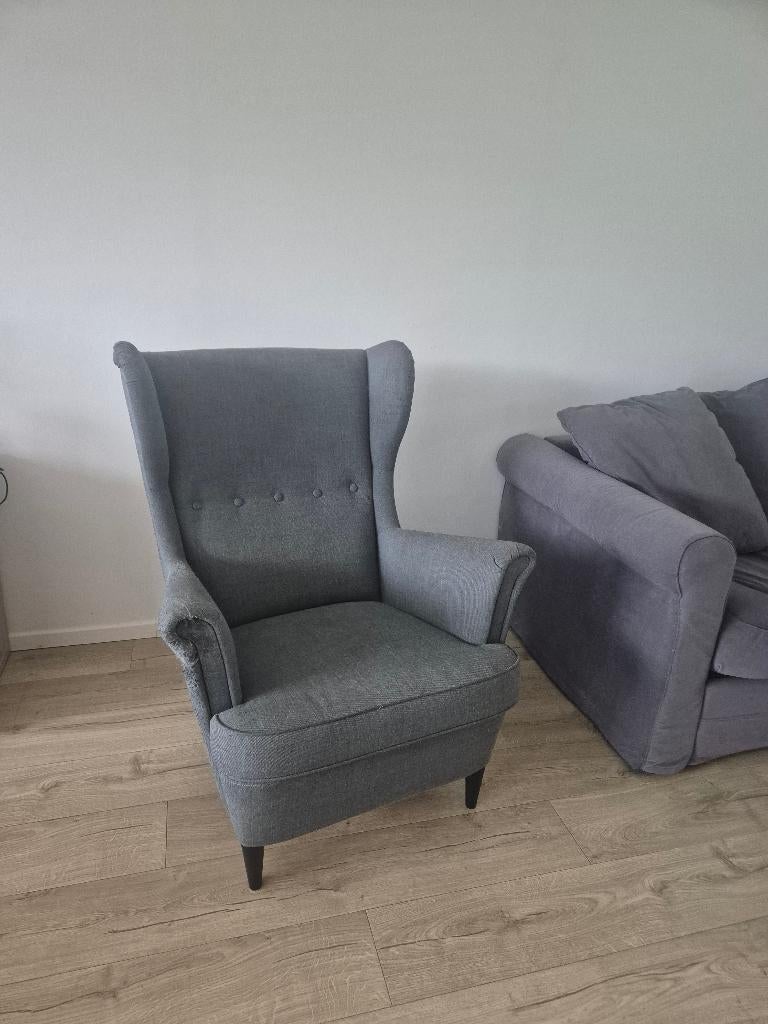 1 zit zetel (grijs) - IKEA, Ophalen, Gebruikt, 75 tot 100 cm, Landelijk