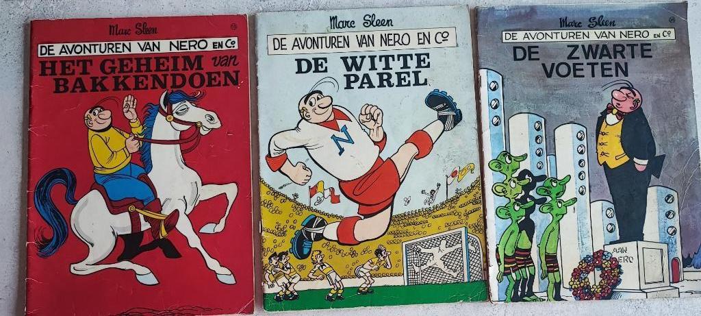6* NERO (Marc Sleen) Uitg;Het volk. Ongekleurd. Verzamelaar!, Boeken, Ophalen, Gelezen