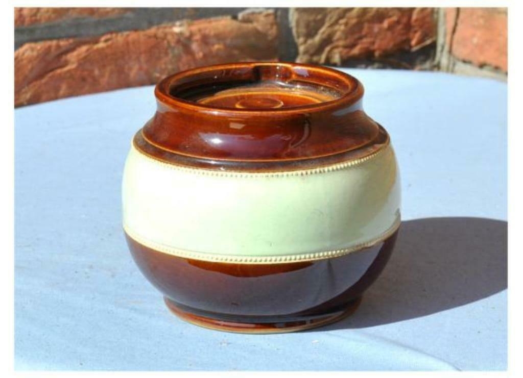 §pot a tabac art deco faïence anglaise, Enlèvement ou Envoi