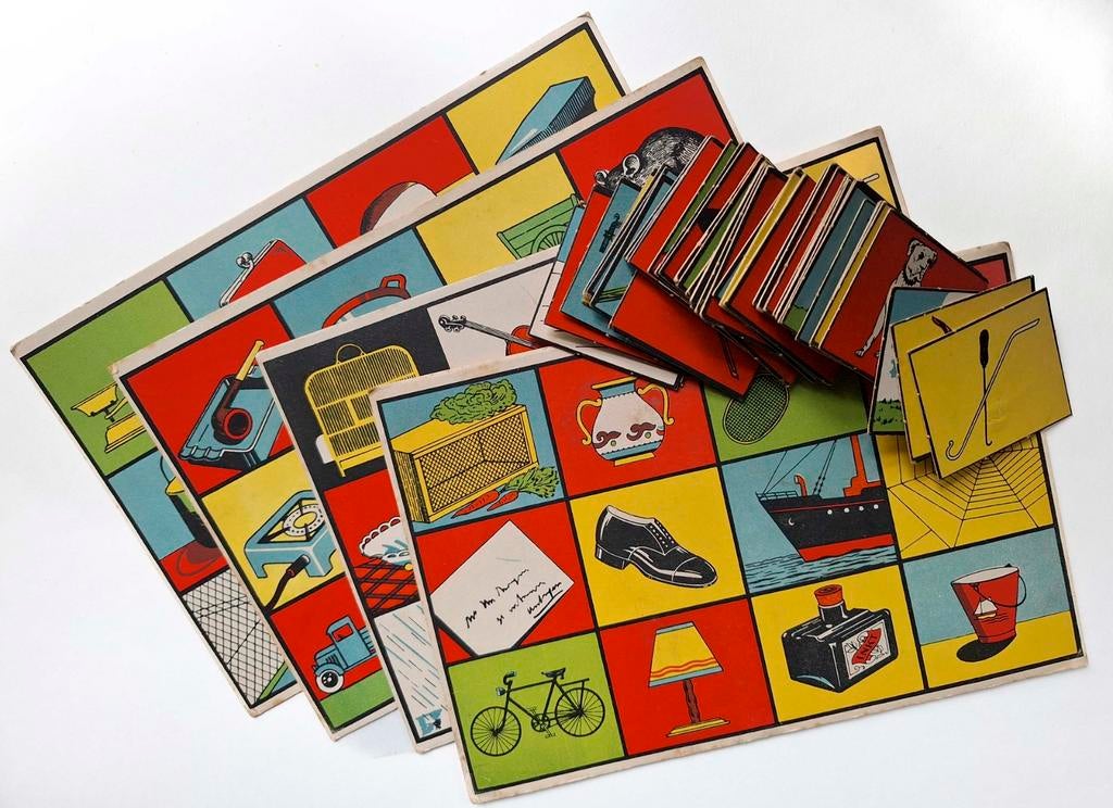 Vintage bordspel ca. 1960, Antiek en Kunst, Ophalen