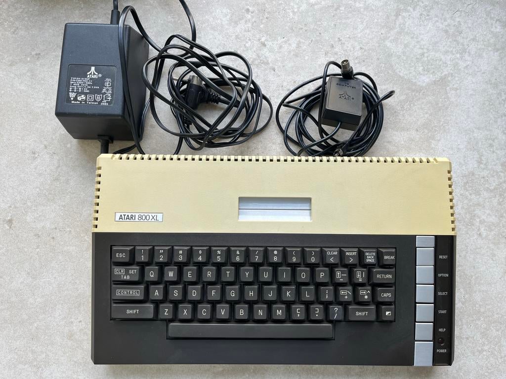 Ordinateur Atari 800 XL, Enlèvement